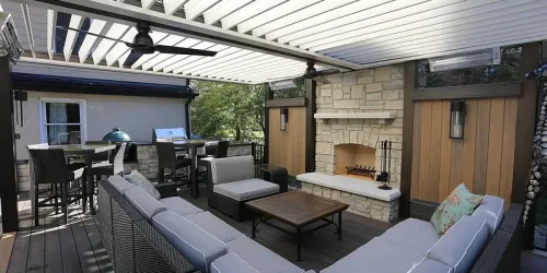 Aesthetic Design and Build, Louvered Roof, Free Estimate