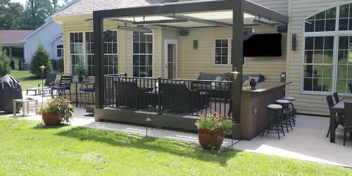 Aesthetic Design and Build, Louvered Roof, Free Estimate
