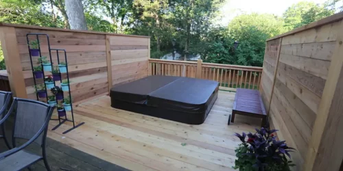 Custom Cedar Deck
